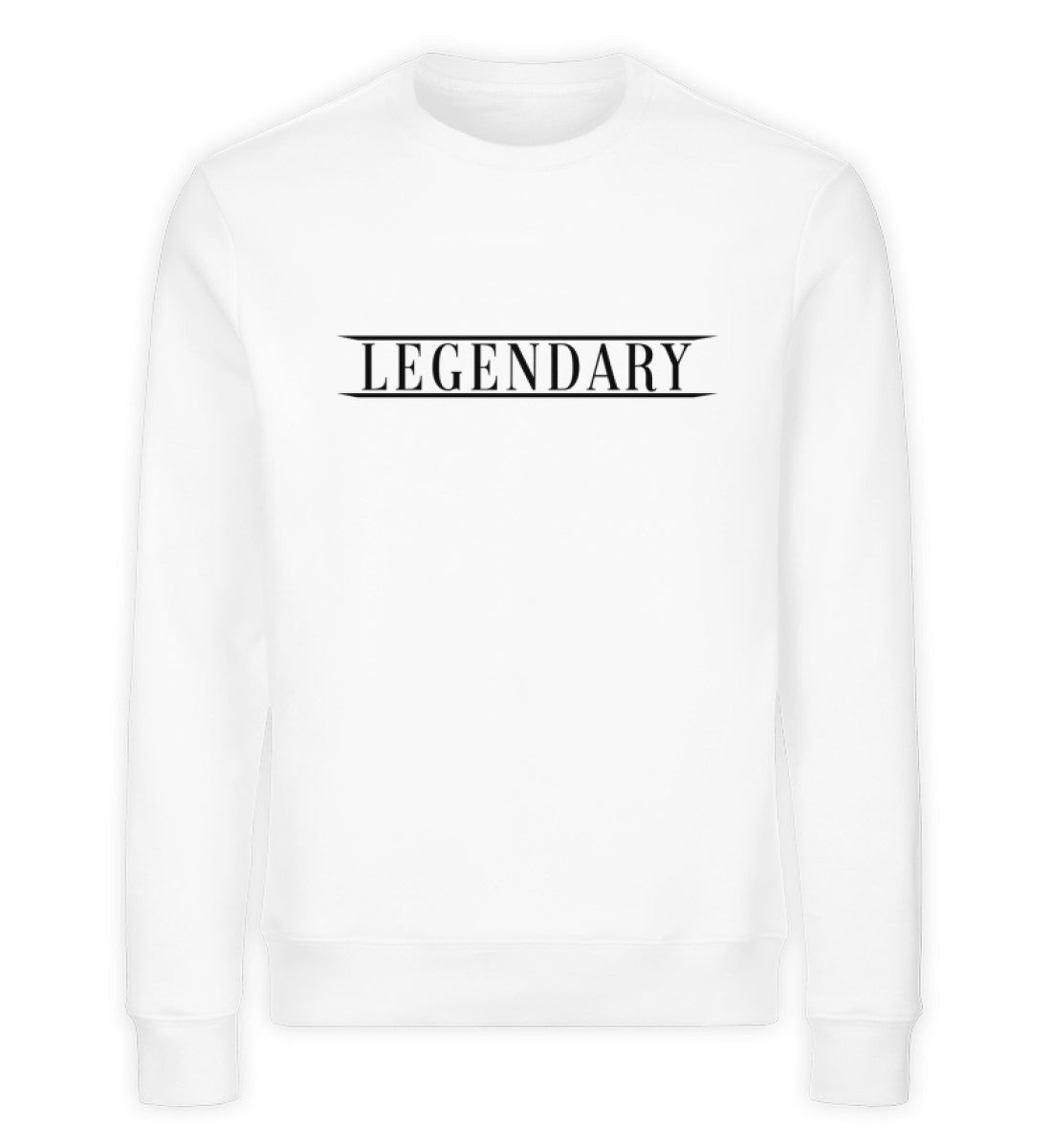 Organic Sweatshirt Legendary Weiss