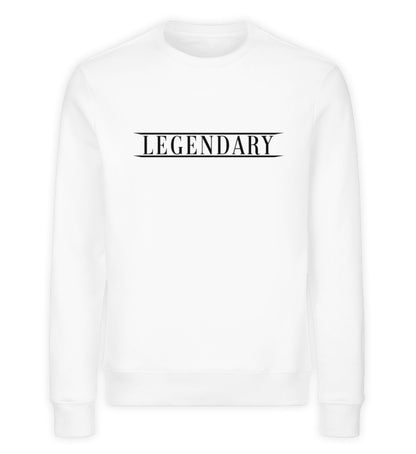 Organic Sweatshirt Legendary Weiss