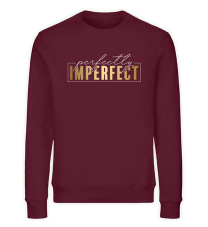 Organic Sweatshirt Perfectly Burgund