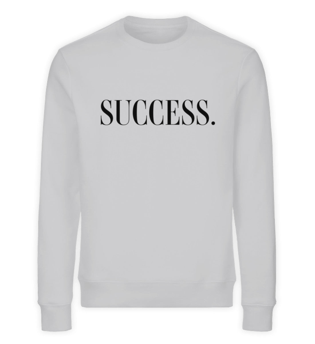 Organic Sweatshirt SUCCESS Grau Meliert