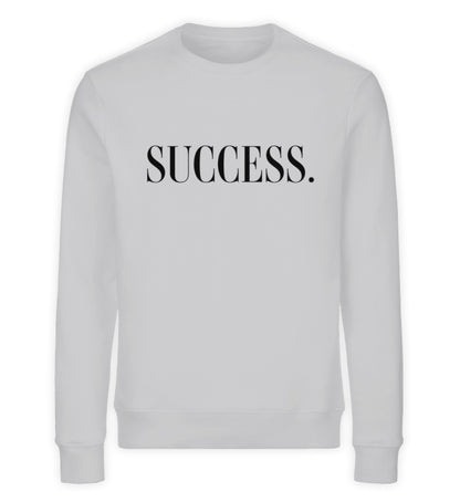 Organic Sweatshirt SUCCESS Grau Meliert