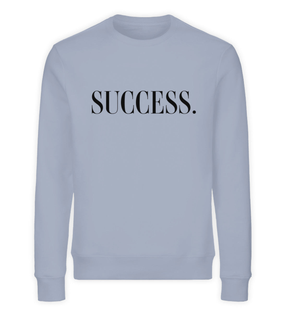 Organic Sweatshirt SUCCESS Serene Blue