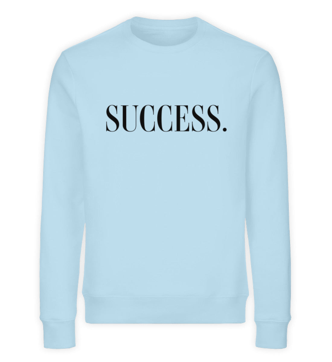 Organic Sweatshirt SUCCESS Sky Blue