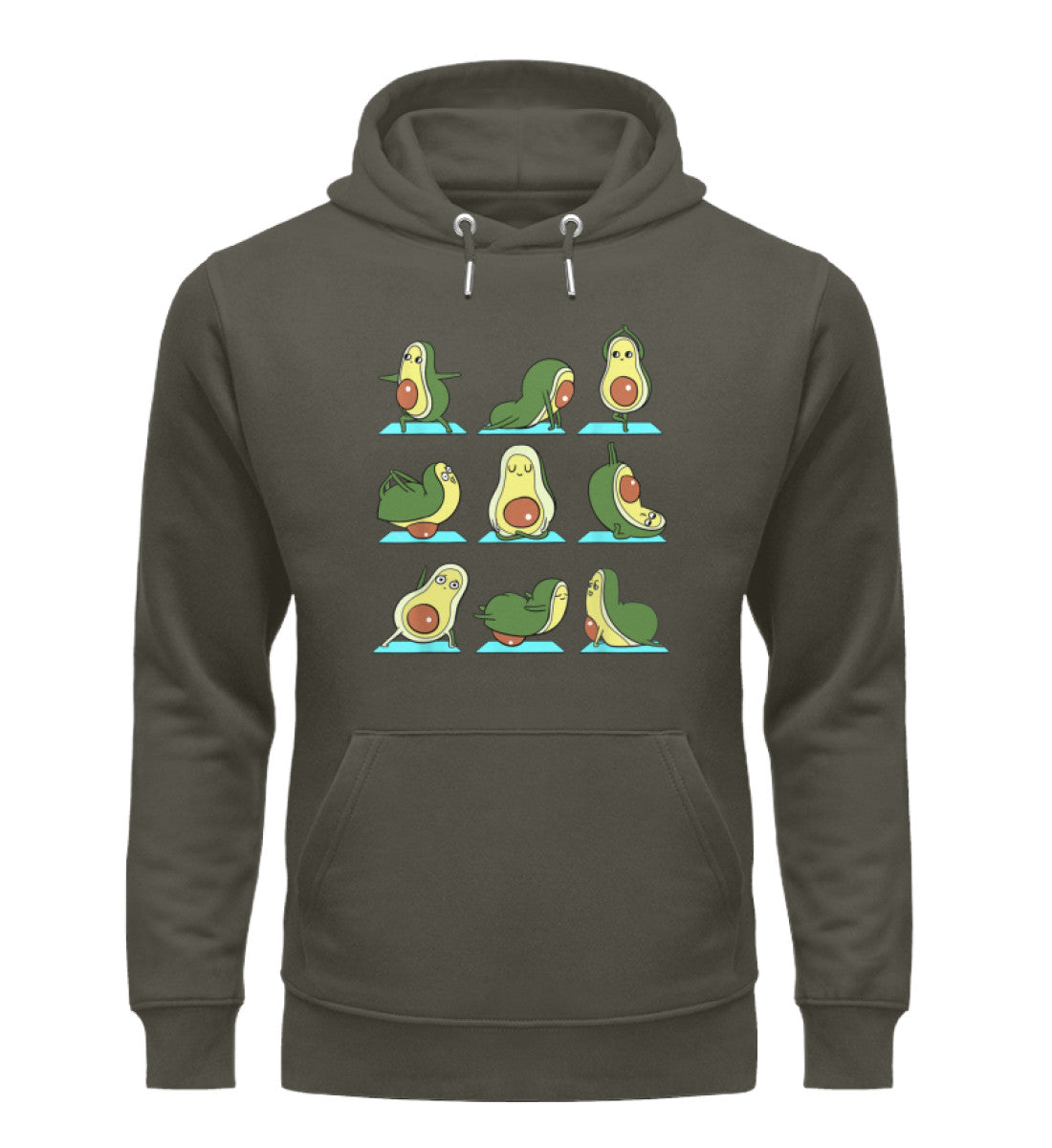 Unisex Hoodie Avocado Khaki