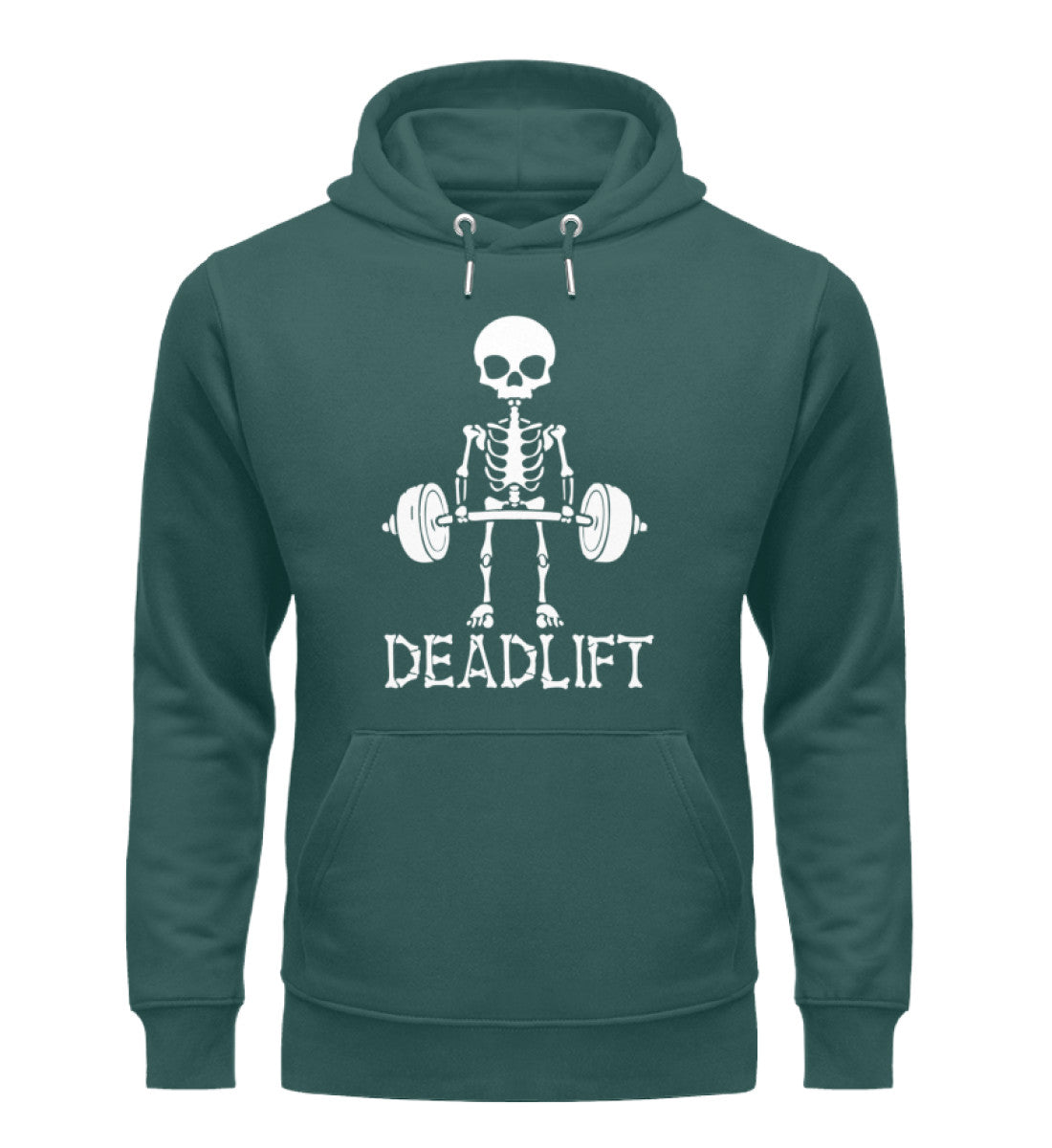 Unisex Hoodie Deadlift Glazed Green