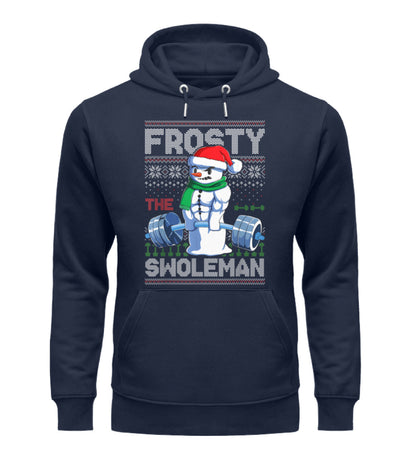 Organic Unisex Hoodie Frosty Navy