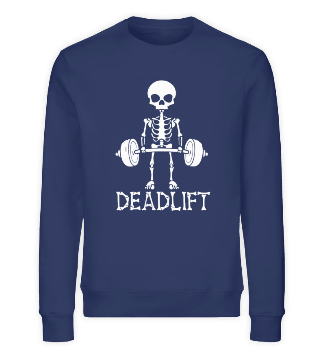 Unisex Sweatshirt Deadlift Navy