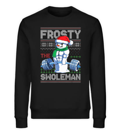 Organic Unisex Sweatshirt Frosty Schwarz